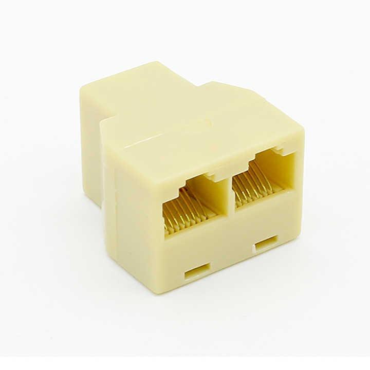 RJ45 SOCKET 1 IN 2 OUT